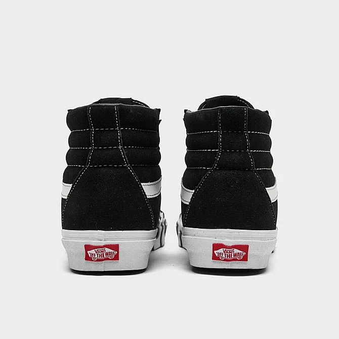 Vans Sk8-Hi Flame Suede Casual Shoes Black/White - 005UJBZW 001 6 Vans Sk8-Hi Flame Suede Casual Shoes Black/White - 005UJBZW 001 - Image 4