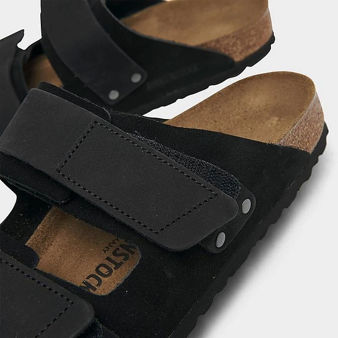 Women's Birkenstock Uji Nubuck Suede Leather Sandals Black - 1024832 001 5 Women's Birkenstock Uji Nubuck Suede Leather Sandals Black - 1024832 001 - Image 3