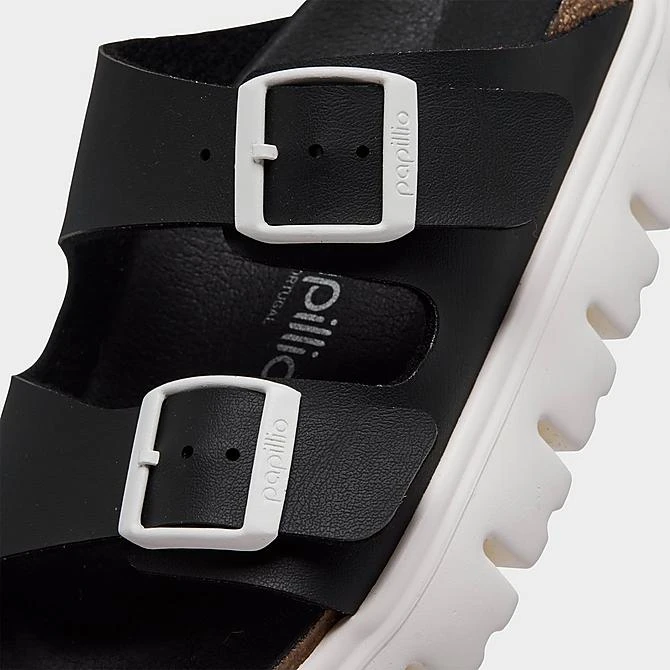 Women's Birkenstock Arizona Chunky Birko-Flor Platform Sandals Black - 1025304 001 5 Women's Birkenstock Arizona Chunky Birko-Flor Platform Sandals Black - 1025304 001 - Image 3