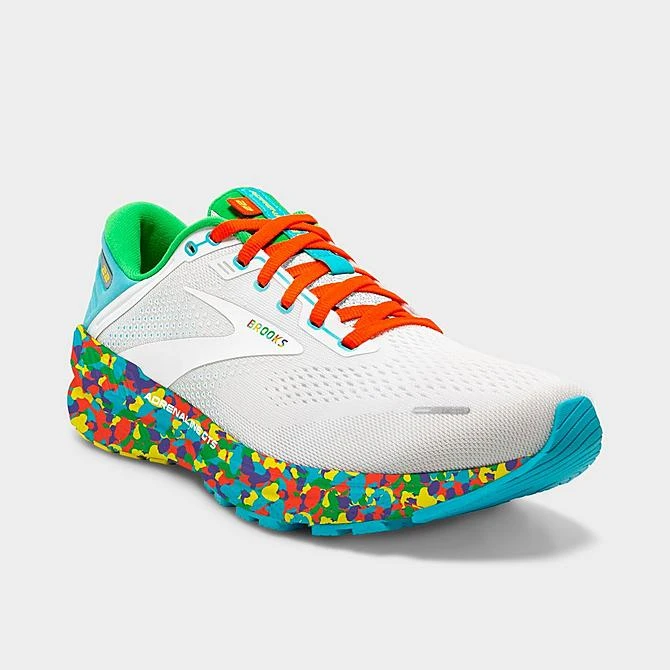 Women's Brooks Adrenaline GTS 22 Running Shoes White/Red/Green - 1203531B 127 4 Women's Brooks Adrenaline GTS 22 Running Shoes White/Red/Green - 1203531B 127 - Image 2