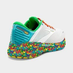 Women's Brooks Adrenaline GTS 22 Running Shoes White/Red/Green - 1203531B 127 11 Women's Brooks Adrenaline GTS 22 Running Shoes White/Red/Green - 1203531B 127 -Nikes Shoes Shop 1203531B 127 P4