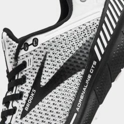 Women's Brooks Adrenaline GTS 22 Running Shoes White/Grey/Black - 1203531B 135 -Nikes Shoes Shop 1203531B 135 P3