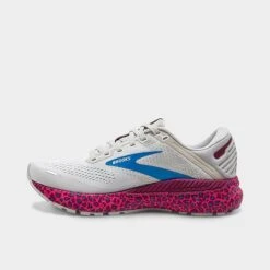 Women's Brooks Adrenaline GTS 22 Running Shoes White/Oyster/Brilliant - 1203531B 160 -Nikes Shoes Shop 1203531B 160 P3