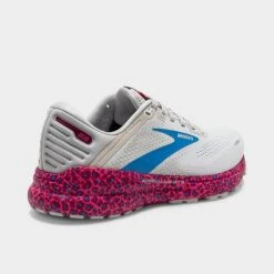 Women's Brooks Adrenaline GTS 22 Running Shoes White/Oyster/Brilliant - 1203531B 160 -Nikes Shoes Shop 1203531B 160 P4