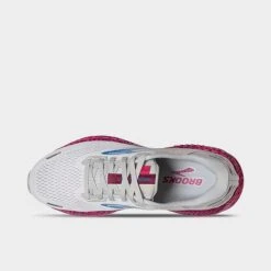 Women's Brooks Adrenaline GTS 22 Running Shoes White/Oyster/Brilliant - 1203531B 160 -Nikes Shoes Shop 1203531B 160 P5