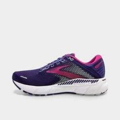 Women's Brooks Adrenaline GTS 22 Running Shoes Navy/Yucca/Pink - 1203531B 403 -Nikes Shoes Shop 1203531B 403 P3