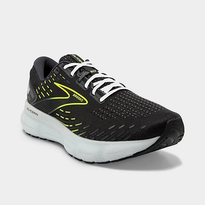 Women's Brooks Glycerin 20 Running Shoes Ebony/White/Nightlife - 1203691B 047 4 Women's Brooks Glycerin 20 Running Shoes Ebony/White/Nightlife - 1203691B 047 - Image 2