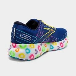 Women's Brooks Glycerin 20 Running Shoes Blue/Peacoat/Yellow - 1203691B 462 -Nikes Shoes Shop 1203691B 462 P4