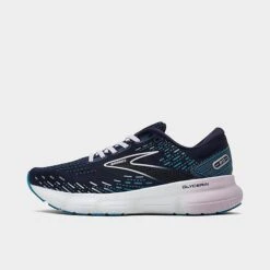 Women's Brooks Glycerin 20 Running Shoes Peacoat/Ocean/Pastel Lilac - 1203691B 499