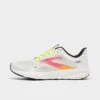 Women's Brooks Launch 9 Running Shoes White/Pink/Nightlife - 1203731B 148