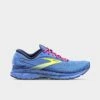 Women's Brooks Trace 2 Road Running Shoes Blue/Pink/Nightlife - 1203751B 449 -Nikes Shoes Shop 1203751B 449 P1