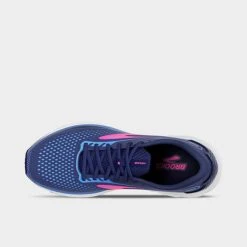 Women's Brooks Trace 2 Road Running Shoes Peacoat/Blue/Pink - 1203751B 460 -Nikes Shoes Shop 1203751B 460 P5