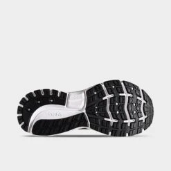 Women's Brooks Trace 2 Road Running Shoes (Wide Width D) Ebony/Black/White - 1203751D 016 -Nikes Shoes Shop 1203751D 016 P6