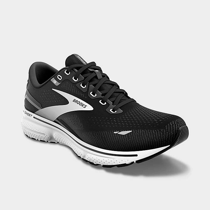 Women's Brooks Ghost 15 Running Shoes Black/Blackened Pearl/White - 1203801B 012 4 Women's Brooks Ghost 15 Running Shoes Black/Blackened Pearl/White - 1203801B 012 - Image 2