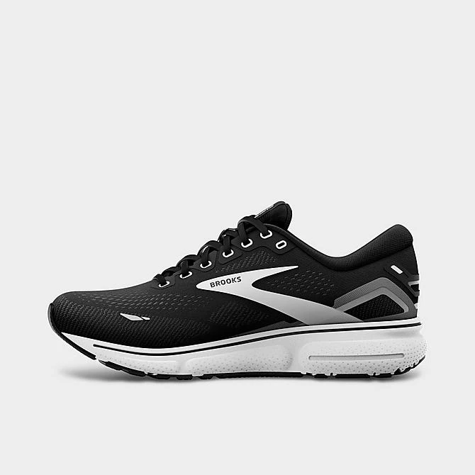Women's Brooks Ghost 15 Running Shoes Black/Blackened Pearl/White - 1203801B 012 5 Women's Brooks Ghost 15 Running Shoes Black/Blackened Pearl/White - 1203801B 012 - Image 3