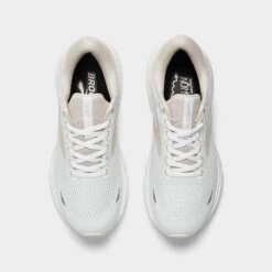 Women's Brooks Ghost 15 Running Shoes White/Crystal Grey/Glass - 1203801B 189 -Nikes Shoes Shop 1203801B 189 P5