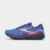 Women's Brooks Ghost 15 Running Shoes Blue/Peacoat/Pink - 1203801B 469