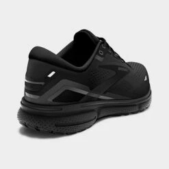 Women's Brooks Ghost 15 Running Shoes Black/Black/Ebony - 1203802A 020 -Nikes Shoes Shop 1203802A 020 P4