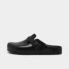 Women's Birkenstock Boston Essentials EVA Soft Footbed Clogs Black - 127103 001 -Nikes Shoes Shop 127103 001 P1