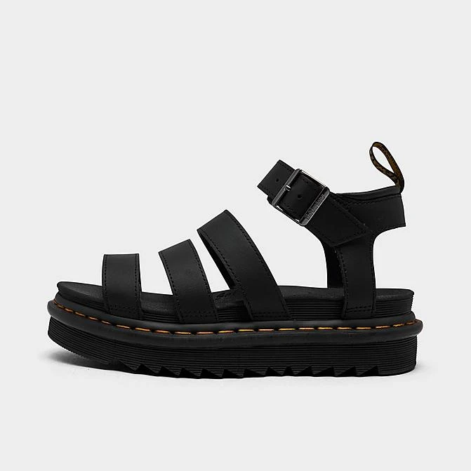 Women's Dr. Martens Blaire Hydro Leather Strap Sandals Black Hydro - 24235001 001 3 Women's Dr. Martens Blaire Hydro Leather Strap Sandals Black Hydro - 24235001 001