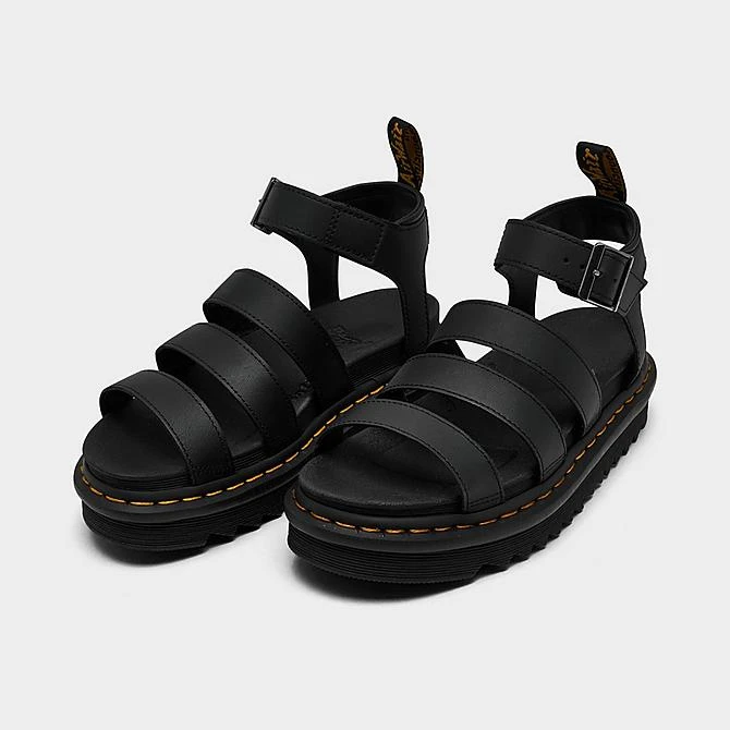 Women's Dr. Martens Blaire Hydro Leather Strap Sandals Black Hydro - 24235001 001 4 Women's Dr. Martens Blaire Hydro Leather Strap Sandals Black Hydro - 24235001 001 - Image 2