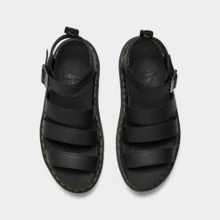 Women's Dr. Martens Blaire Hydro Leather Strap Sandals Black Hydro - 24235001 001 12 Women's Dr. Martens Blaire Hydro Leather Strap Sandals Black Hydro - 24235001 001 -Nikes Shoes Shop 24235001 001 P5