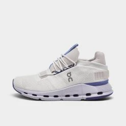 Women's On Cloudnova Running Shoes Undyed White/Heather - 2698224 101