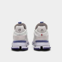 Women's On Cloudnova Running Shoes Undyed White/Heather - 2698224 101 -Nikes Shoes Shop 2698224 101 P4