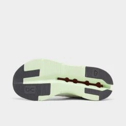 Women's On Cloudnova Running Shoes White/Limelight - 2698489 101 -Nikes Shoes Shop 2698489 101 P6