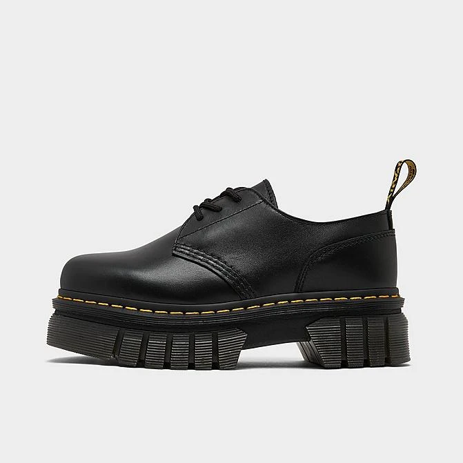 Women's Dr. Martens Audrick Nappa Leather Platform Casual Shoes Black - 27147001 001 3 Women's Dr. Martens Audrick Nappa Leather Platform Casual Shoes Black - 27147001 001