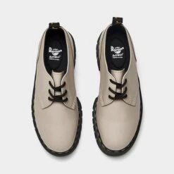 Women's Dr. Martens Audrick Nappa Leather Platform Casual Shoes Parchment Beige/Black - 27147348 348 -Nikes Shoes Shop 27147348 348 P5