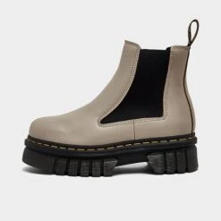 Women's Dr. Martens Audrick Platform Chelsea Boots Vintage Taupe/Black - 27148348Â 348