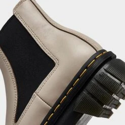 Women's Dr. Martens Audrick Platform Chelsea Boots Vintage Taupe/Black - 27148348 348 -Nikes Shoes Shop 27148348 348 P3