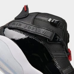 Nike Big Kids' Jordan 6 Rings Basketball Shoes Black/Gym Red/White - 323419 064 -Nikes Shoes Shop 323419 064 P3