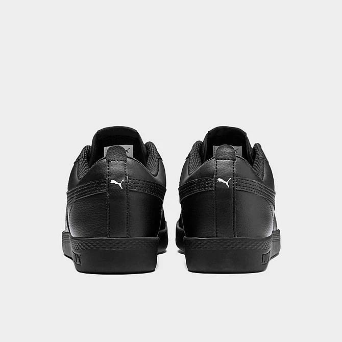 Women's Puma Smash V2 Leather Casual Shoes Puma Black/Puma Black - 36520803 001 6 Women's Puma Smash V2 Leather Casual Shoes Puma Black/Puma Black - 36520803 001 - Image 4