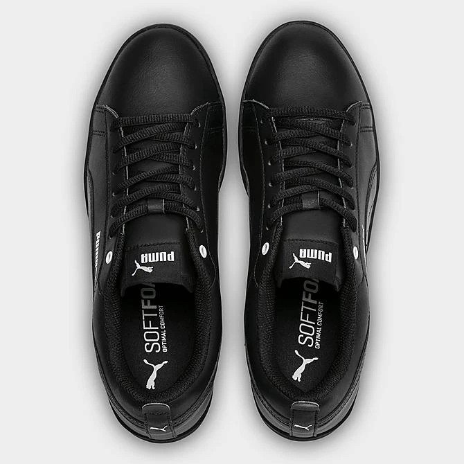 Women's Puma Smash V2 Leather Casual Shoes Puma Black/Puma Black - 36520803 001 7 Women's Puma Smash V2 Leather Casual Shoes Puma Black/Puma Black - 36520803 001 - Image 5