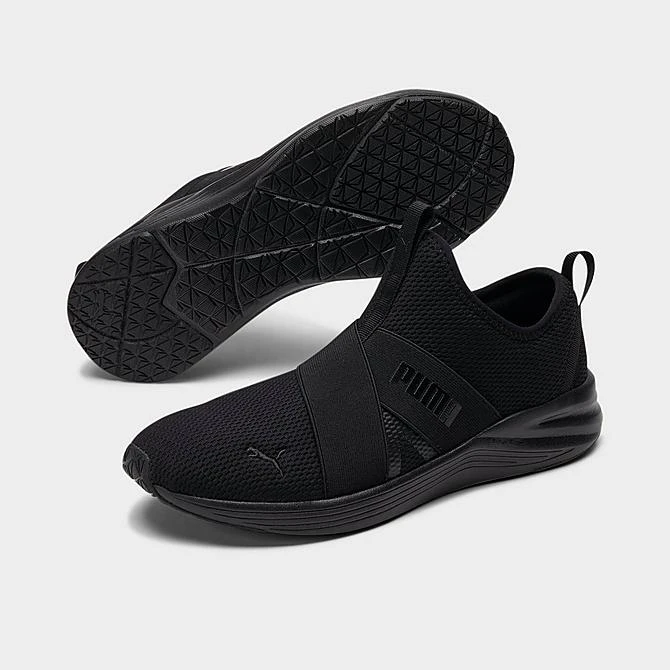 Women's Puma Better Foam Prowl Slip-On Casual Training Shoes (Wide Width) Puma Black/Puma Black - 37692702 001 4 Women's Puma Better Foam Prowl Slip-On Casual Training Shoes (Wide Width) Puma Black/Puma Black - 37692702 001 - Image 2