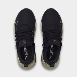 Women's Puma Pacer Future Allure Casual Shoes Black/Matte Gold - 38463606 001 -Nikes Shoes Shop 38463606 001 P5