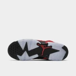 Nike Big Kids' Air Jordan Retro 6 Basketball Shoes Varsity Red/Varsity Red/Black - 384665 600 -Nikes Shoes Shop 384665 600 P6