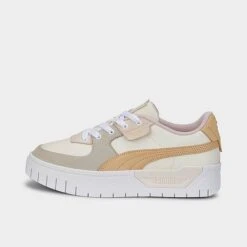 Women's Puma Cali Dream Pastel Casual Shoes Whisper White/Puma White/Island Pink - 38559704 100