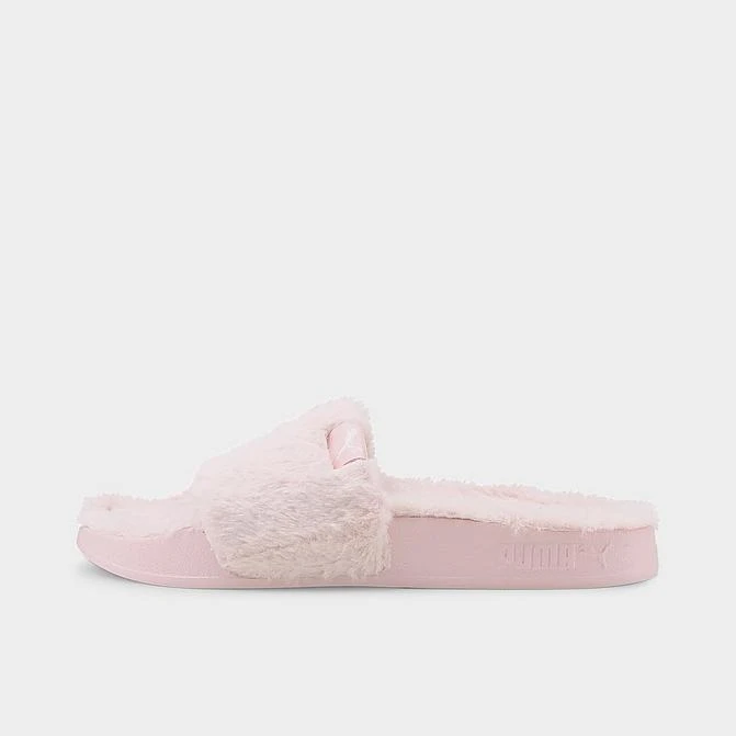 Women's Puma Leadcat 2.0 Fluff Slide Sandals Chalk Pink/Puma White - 38580302 690 3 Women's Puma Leadcat 2.0 Fluff Slide Sandals Chalk Pink/Puma White - 38580302 690