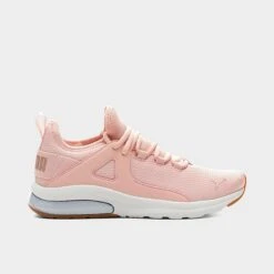 Women's Puma Electron 2.0 Street Casual Shoes Lotus/Rose Gold - 38626003 690