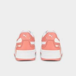 Women's Puma Cali Dream Tweak Dissimilar Platform Casual Shoes Puma White/Carnation Pink - 38627801 100 -Nikes Shoes Shop 38627801 100 P4