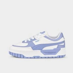 Women's Puma Cali Dream Tweak Dissimilar Platform Casual Shoes Puma White/Lavendar Pop - 38627802 100
