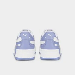 Women's Puma Cali Dream Tweak Dissimilar Platform Casual Shoes Puma White/Lavendar Pop - 38627802 100 -Nikes Shoes Shop 38627802 100 P4