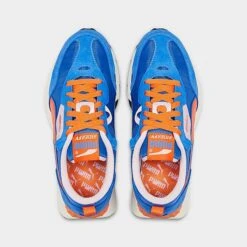 Women's Puma Rider FV Vintage Casual Shoes Bluemazing/Dragon Fire - 38747501 400 -Nikes Shoes Shop 38747501 400 P5