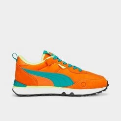 Women's Puma Rider FV Vintage Casual Shoes Vibrant Orange/Green/Light Lime - 38747503 800 10 Women's Puma Rider FV Vintage Casual Shoes Vibrant Orange/Green/Light Lime - 38747503 800 -Nikes Shoes Shop 38747503 800 P3