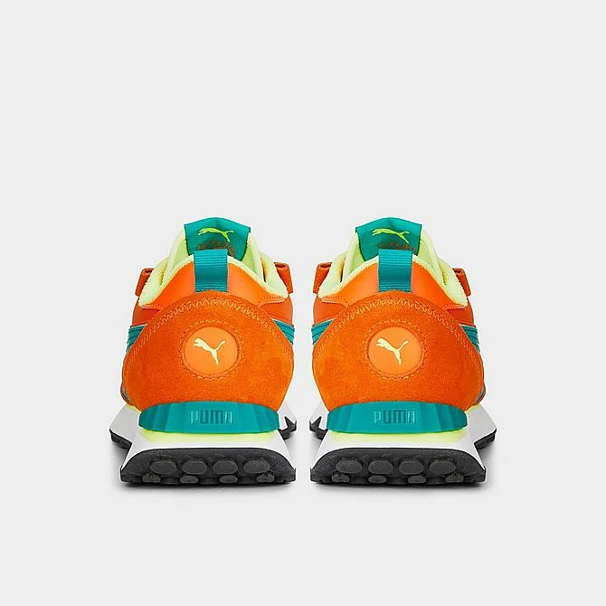 Women's Puma Rider FV Vintage Casual Shoes Vibrant Orange/Green/Light Lime - 38747503 800 6 Women's Puma Rider FV Vintage Casual Shoes Vibrant Orange/Green/Light Lime - 38747503 800 - Image 4