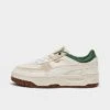 Women's Puma Cali Dream Casual Shoes White/Green/Gum - 38987601 100