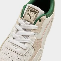 Women's Puma Cali Dream Casual Shoes White/Green/Gum - 38987601 100 -Nikes Shoes Shop 38987601 100 P3